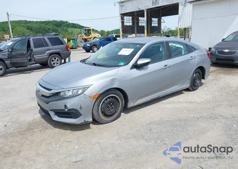 2018 Honda Civic Lx из США, поврежденный, VIN 2HGFC2F51JH526278
